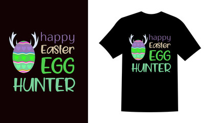 Easter egg t shirt design vector illustration. Easter egg t shirt, easter Bunny t shirt. Vector illustration