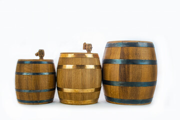 Fototapeta premium old wooden barrel