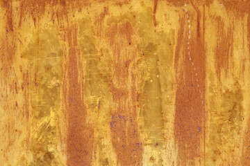 Rust texture on metal wall