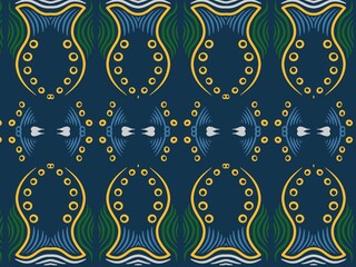 Traditional floral ornament, seamless pattern with vintage mandala elements. Can be used for wallpaper, pattern fills, web page background, surface textures.Islam, Arabic, Indian, ottoman motifs