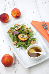 Blue Cheese And Peach Salad