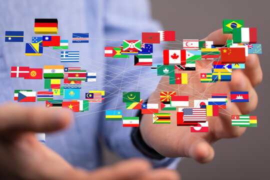 international flags 3d global partner