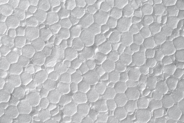 Plakat Full Frame of Styrofoam Polystyrene Texture Background