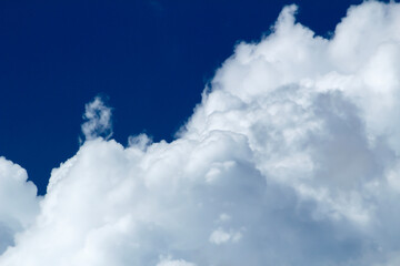 Beautiful Sky with cumulonimbus clouds