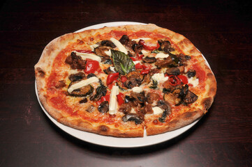 Delicious Italian Vegetarian Pizza