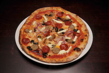 Delicious Italian Pizza Supreme