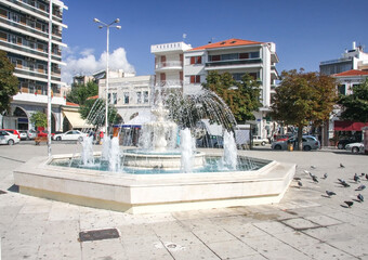 St. Basil's Square in the capital of the Peloponnese - Tripoli