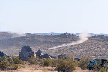 off road 4x4 racing through king of the hammers 