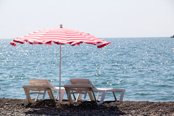 Black sea view. Kobulet.Georia