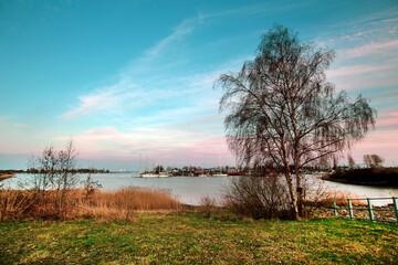 Ishoj Harbor Denmark