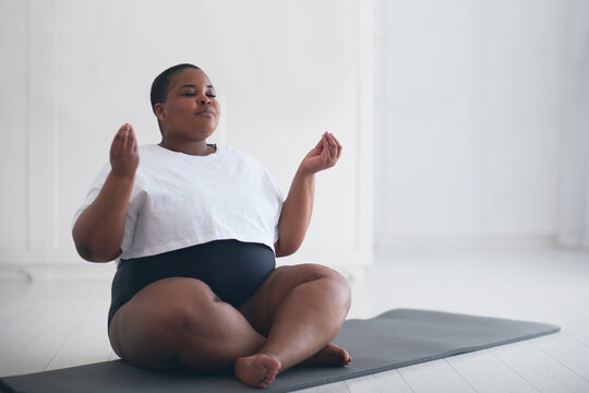 Fat Person Yoga Images – Browse 12,071 Stock Photos, Vectors, and Video