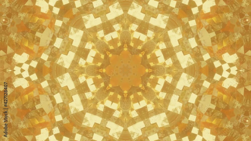 Poster animated beige abstract three-dimensional background. looped background. 3d render