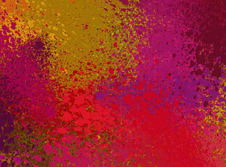 abstract colorful sponge paint background bg wallpaper art with splashes 