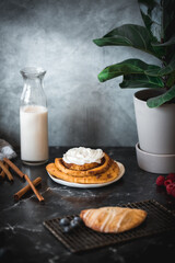 Fresh Coffee Shop Market Bakery Pastry Treats