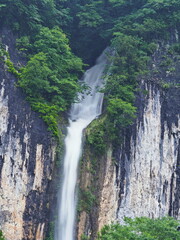 岡山井倉滝、滝の上。