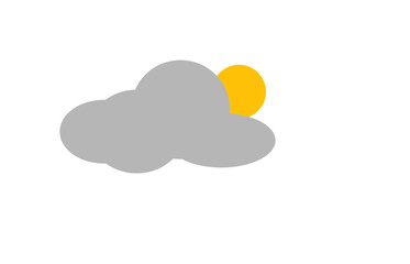 cloud icon on white