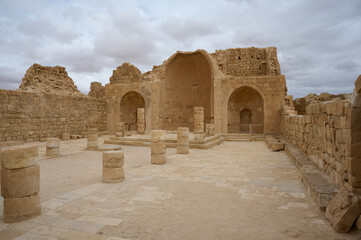 ruins of an ancient Nabatean city in the northern Negev