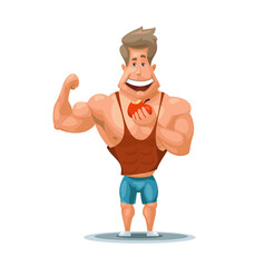 cute funny cartoon character illustration