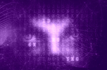 Computer hacker eyes watching. Concept of internet crime