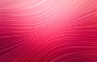 Bright pink curve wrinkles abstract background.
