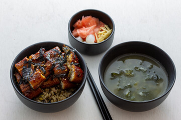 Japanese cuisine of Grilled eel