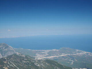Mediterranean Sea from Mount Tahtali. Turkey 