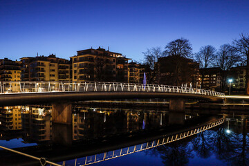 Halmstad Sweden Pedestrian Bridge Over