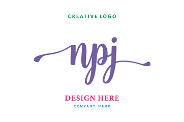 NPJ lettering logo is simple, easy to understand and authoritative