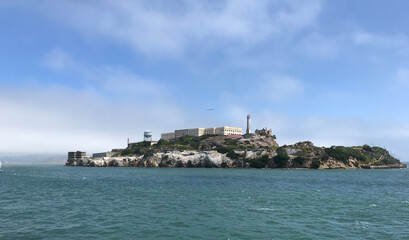 Fototapeta na wymiar The Alcatraz Island, San Francisco