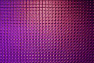 The purple emboss square shape background texture with down lighting. The texture background with square shape.