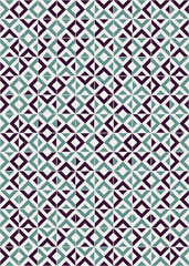 Abstract Geometric Pattern generative computational art illustration