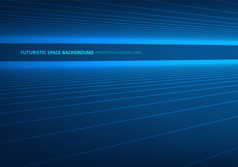 Fototapeta premium Glowing lines background