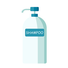Cartoon vector illustration object shampoo bottle