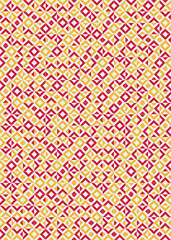 Abstract Geometric Pattern generative computational art illustration