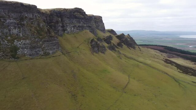 Binevenagh Pano Aerial