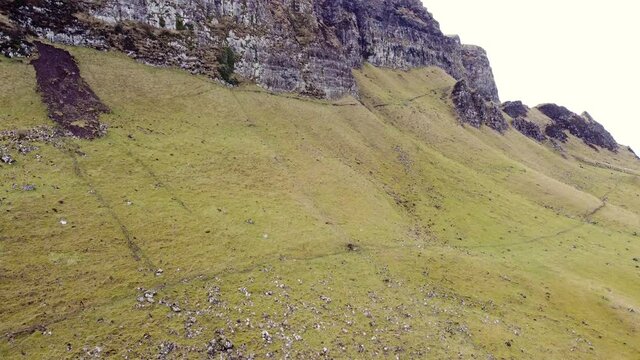 Binevenagh ascending Aerial