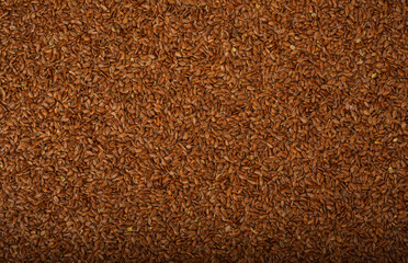 Many flax seeds as background - obrazy, fototapety, plakaty