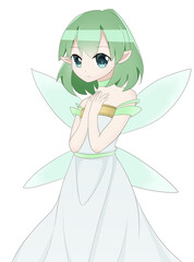 妖精　緑　クール