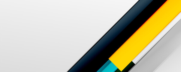 Color abstract lines trendy geometric background for business or technology presentation, internet poster or web brochure cover, wallpaper