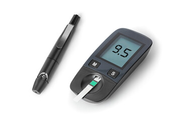 Diabetes blood sugar glucometer