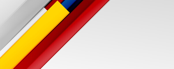 Color abstract lines trendy geometric background for business or technology presentation, internet poster or web brochure cover, wallpaper