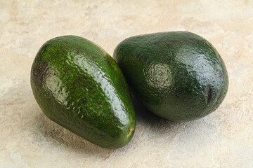 Fresh ripe avocado for cooking