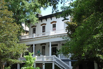 Villa in der Altstadt von Savannah, Georgia