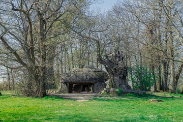Millennial dolmen of La roche aux fees