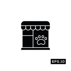 Pet Shop Icon. Pet Store Icon or Logo sign Vector illustration