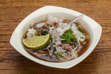 Vietnamese cuisine - Pho Bo soup