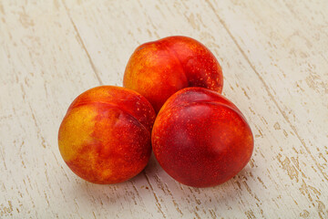 Ripe sweet tasty Nectarine fruit