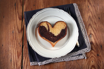 marmorkuchen herz