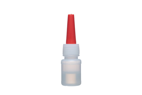 Super glue isolated on a white background