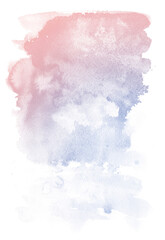 Color rose quartz, serenity watercolor blobs, isolated on white background. Shape design blank watercolor colored rounded shapes web buttons on white background.